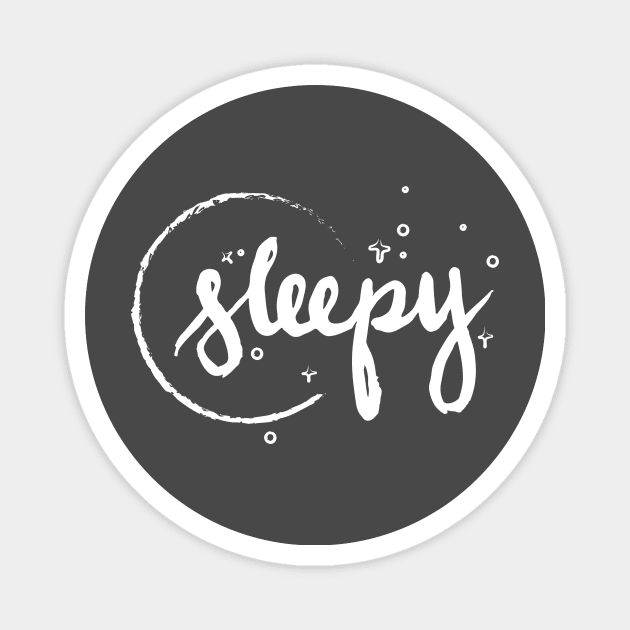 Sleepy – Moon & Stars Magnet by Sleepy